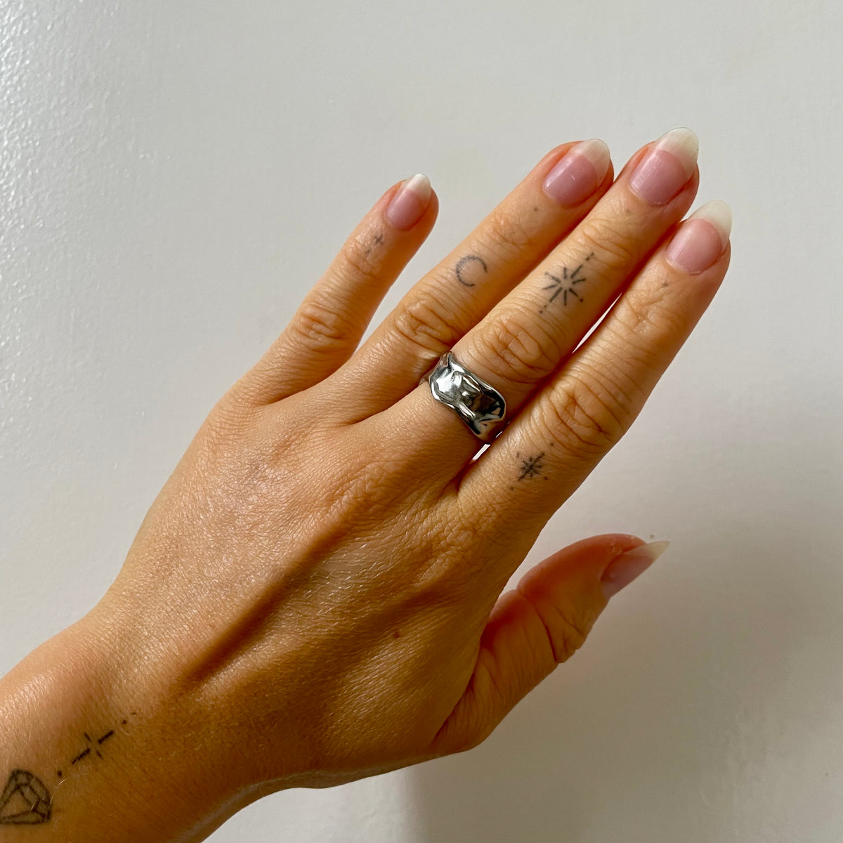 EARTH Ring - Silver