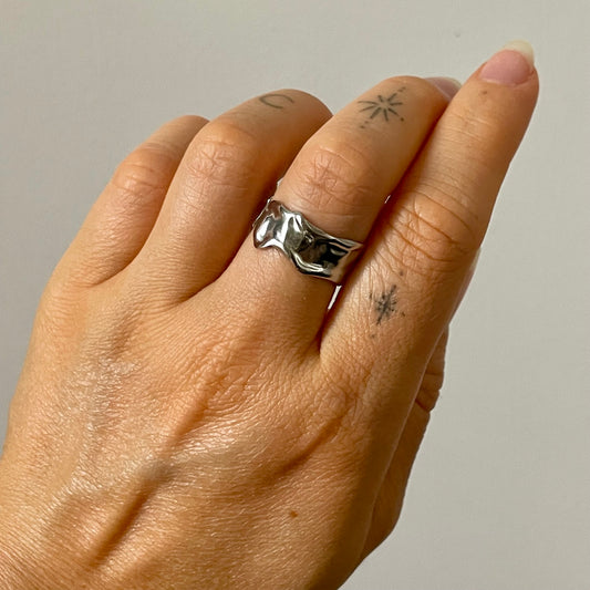 EARTH Ring - Silver