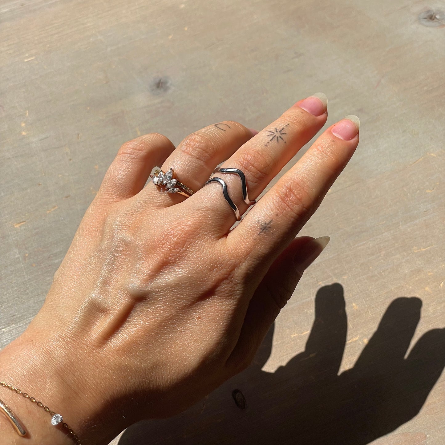 BAGUE ONDINE ∙ Silver